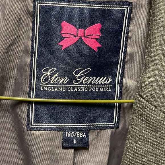 Grey girls coat - Picture 3 of 3